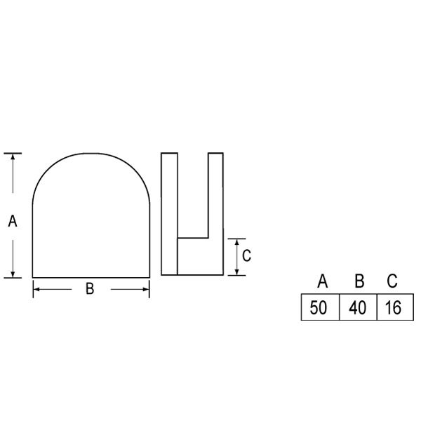 Z-10999F Raw 6mm,8mm Glass Clip-1 Z-10999F Raw 6mm,8mm Glass Clip-1