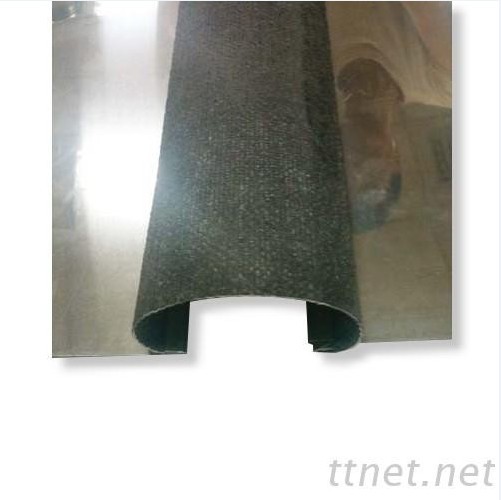 Non-flammable rubber fiberglass cloth